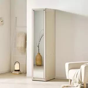 가이온 멜로우 LPM 400 거울도어 이불장 옷장 장농