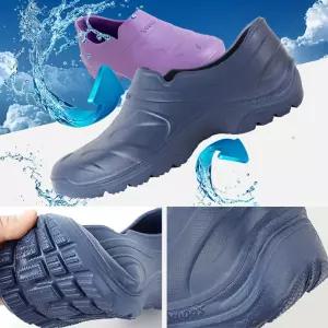 가벼운 EVA 쿠션 주방 일체형 신발 방수화 위생 위생화 주방화 조리화 경량