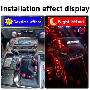 아우디 호환 A3 8P Q3 A6 A7 8V RS C7 A5 Q5 기어봉 기어박스 핸들 레버 자동차 악세사리호환  크리스탈 LE