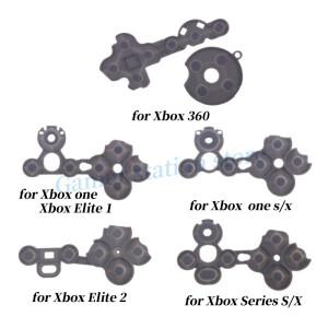 Xbox 시리즈 X S 컨트롤러 D패드호환  전도성 고무 버튼 10피스 XBOX One S/X Elite 1 2 접촉식 키 수리용