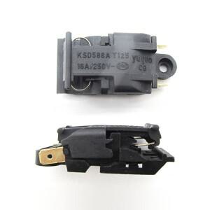 2P 전기 주전자 온도 조절기 스위치 16A 핀 보일러 주방 예비 부품