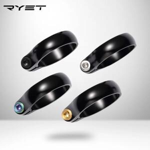 초경량 자전거 시트 포스트 클램프 27.230.831.6mm 산악 사이클링 부품 용 CNC 합금 티타늄 안장