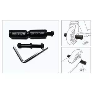 프로 스턴트 스쿠터 페그 킥 스쿠터 교체용 액슬 포함 2개세트