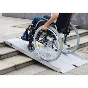 휠체어 발판 계단경사로 문턱 환자 26m 차량 슬로프 자전거 고무발판 이동식 다리 오르막