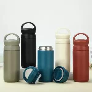 텀블러 텀블러 텀블러 손잡이 스텐 진공 보온 보온 보온 HH 이중 보냉병 보냉 보냉 350ml