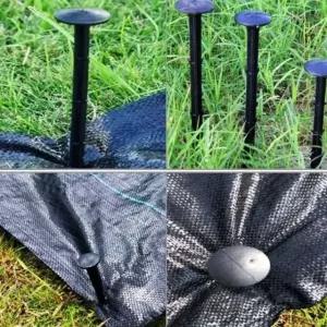 고품질 플라스틱못 고정 플라스틱 캠핑말뚝 대 지지대 (WFKBMUD)