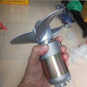 DIY 전기 선외 모터 프로펠러 걸이식 고무 보트 12V 수중 500W 200W