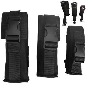 서바이벌 플래시라이트 케이스 벨트 파우치 몰리 커버 홀스터 토치 라이트 홀더 힙색 EDC 오거나이저