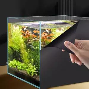 암막시트지 불투명시트지 열대어 썬팅지 관상어 50x200cm 어항 거북이키우기 유리시트지 물고기키우기 수족관