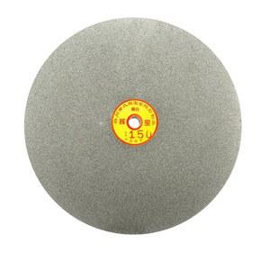 [미국배송] UXCELL 250MM 10인치 그릿 150 다이아몬드 코팅 플랫 랩 디스크 휠 연마 샌딩