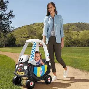 붕붕카 경찰차 승용 이동수단 조립서비스 경찰차+트레일러 바퀴 손잡이