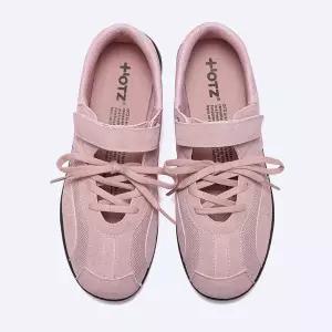 오찌 OTZ 로마리 스웨이드 레이스업 스니커즈 핑크 FLOTFA3W60 411695