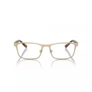 Brooks Brothers 남성용 Bb1112t 직사각형 처방 안경 프레임, 매트 라이트 골드/데모 렌즈