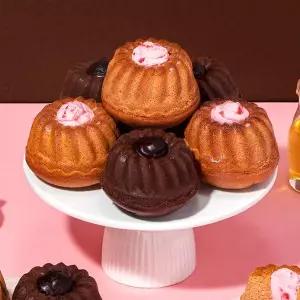 [헬시플레이스] 냉동 저당 프로틴머핀 4개입(카카오 / 스트로베리)