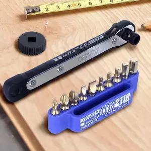 베셀 드라이버비트셋TD-70 코너 복스 자석 렌치주먹 정밀 시계 세트 안경 공구 미니 십자 Y자 소형 양용 다