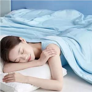 시원하고 쾌적한느낌 냉감이불 여름 쿨링원단냉장고 얇은 인견 패드 이불 시원한 차렵 용이불 풍기 에어컨
