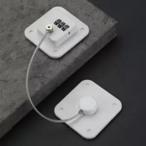 무타공잠금장치 시건장치 냉장고잠금장치 서랍잠금장치 냉장고자물쇠 화이트