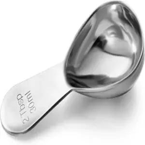 스테인리스 스틸 커피 스쿱 숏핸들 계량 캐니스터용 원두 에스프레소 파우더용 스푼 스쿱Jars2tbsp