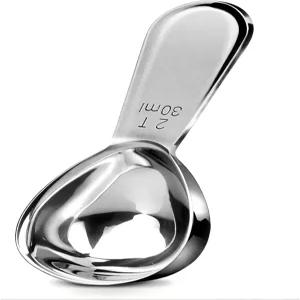 갈은 커피용 그레이트링크 커피 스쿱 2큰술 계량 스푼 작은 18개8 스테인리스 스틸 정확 차 설탕 밀가루용