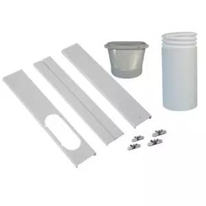 이동식에어컨 창문 칸막이 개폐식 키트 자바라 가림막 배관