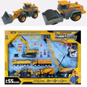 포크레인 덤프트럭 공사현장 중장비 세트 손주선물추천 장난감 모래놀이 견고한