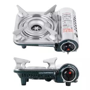 휴대 과열방지판 회오리 캠핑 소형 가스버너 야외용 낚시 브루스타 식당 여행