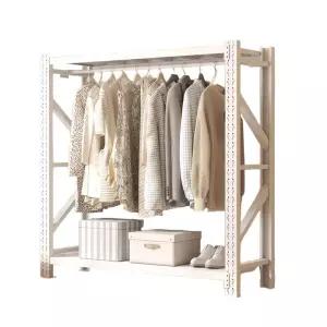 조립식 의류 선반 보관대 행거 철제 단커버플레이트 거치대 대형