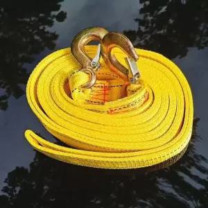 견인장치 1개 5M6M7M 차량용 견인 케이블 고하중 6톤8톤 트레일러 로프 스트랩 후크 밴 도로