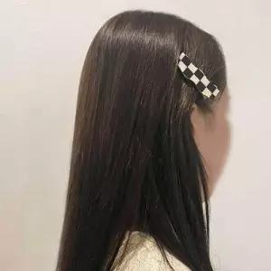 여성 여아 일자 헤어핀 머리핀 집게 아동 아이 대형 WECA0F1