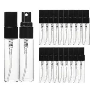 향수용기 블랙 투명 스프레이 공병 5ml 20개 알루미늄 WEE6775