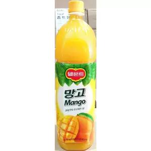 망고주스(델몬트 1.5L)X6 음료원액 음료엑기스 음룟