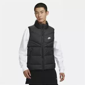 [하프클럽/나이키]나이키 남녀공용 스톰 핏 윈드러너 패딩 후드 베스트 조끼 블랙 FB8184-010