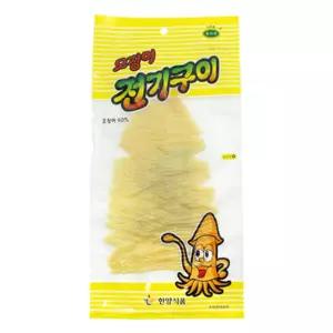 오징어 전기구이 50g X 5봉안주 편의점 간식 자취요리 맥주 술안주 간편 버터 조미 혼술