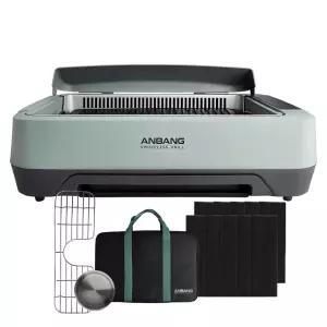 연기 먹는 안방그릴 맥스 AB1201MF 시즌7 전기그릴 불판