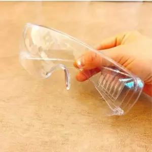 [콩심팥심]투명 고글 보안경 작업 안경 워터밤 제초 안면보호 안