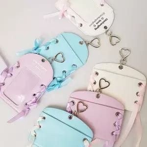 [콩심팥심]DIY 리본 카드케이스 포카홀더 바인더 set 사진키링제작