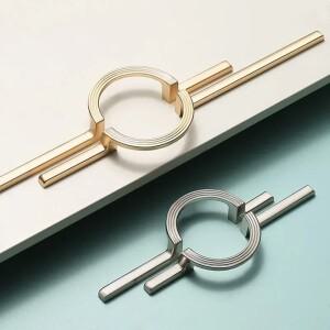 1Pcs 옷장 손잡이 캐비닛 문 현대 호환 미니 소형멀리스트 핸들 서랍 하이 엔드 원형 긴