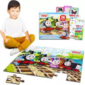 토마스 더 트레인 플로어 퍼즐 - 36개의 PC 토마스와 친구들 스티커 타투 등 번들 토이즈 포 보이즈