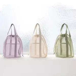 일등샤워템 메쉬 포켓백 수영장 헬스장 사우나 목욕탕 가방 스파백 목욕바구니 비치백_24106540