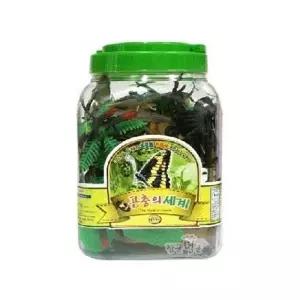 곤충의 세계-중 곤충피규어 그림카드/모형/표본/블록/세트/곤충/아동/채집/발굴/키트/교구/장난감/퍼즐