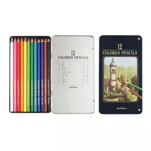 [하프클럽/알티피아]틴케이스 12색 문화 색연필