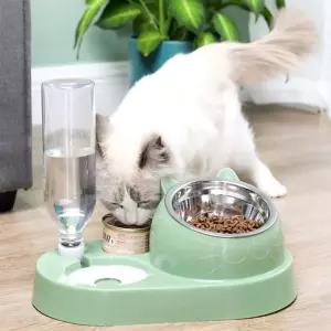 반려동물 사료 그릇 반자동 급수기 동물식기