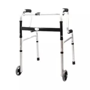 노인보행보조기 2단 손잡이 바퀴 워커보행기 어르신워커