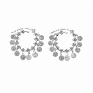 tenghong2021 보호 코인 샌들 발찌 팔찌 보헤미안 태슬 맨발 체인 주얼리 벨리 댄스 패션 선물 자매, 친구, 엄마를 위한