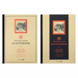 모닝글로리 A4사이즈 크로스 제본노트 아카데미 스프링 줄노트 줄공책 필기