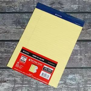 브랜빌 옥스포드 B5 리갈패드-노랑 50매 1권 문구반점 브랜빌 유선노트