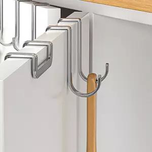 문틀걸이 문에거는 옷걸이 2구 스텐 도어훅 모자걸이 도어후크 도어행거