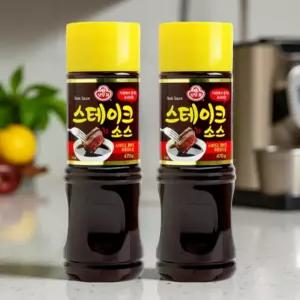 목살 스테이크 소스 바베큐 폭립 BBQ 바비큐 양념 1+1