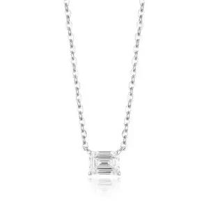 [로이드](센텀시티점)14K 1캐럿 에메랄드컷 목걸이 LND24028D