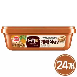 사조 해표 순창궁 재래식 된장 170g x 24개 / 장류